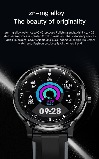 "SN80 Smart Watch with Fitness Tracking Features"