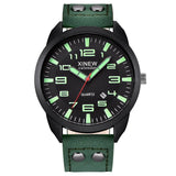 2023 Watch Men Leather Date Casual Analog Quartz Wrist Watch Business Watches Gifts Mature Men Business Watch Top Brand