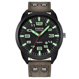 2023 Watch Men Leather Date Casual Analog Quartz Wrist Watch Business Watches Gifts Mature Men Business Watch Top Brand