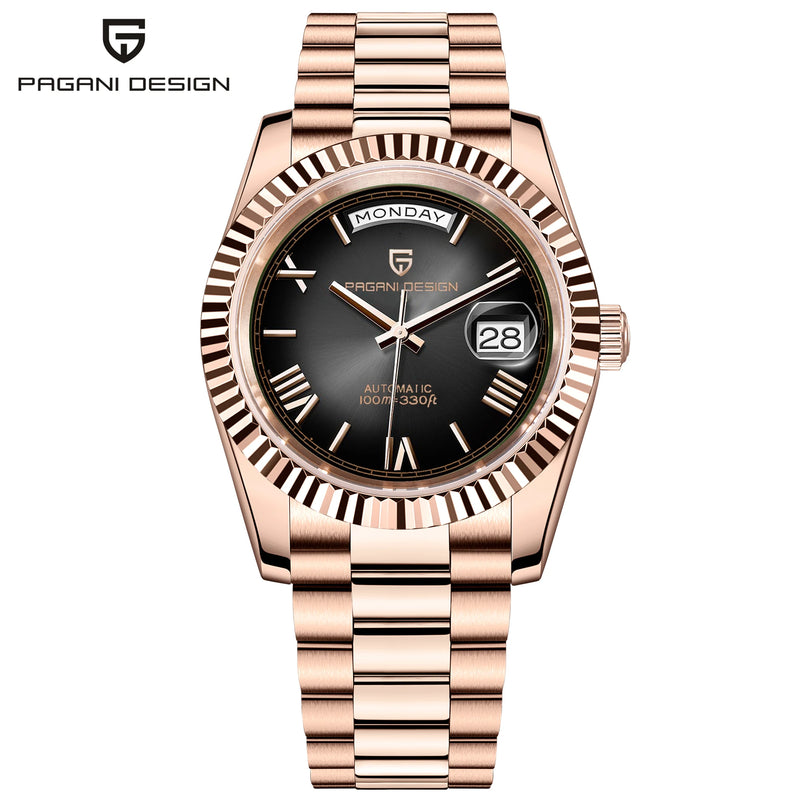 PAGANI DESIGN DD36 Gold Green V2 Men's Mechanical Watches Luxury Automatic Watch For Men 2024 New AR Sapphire glass Wrist watch