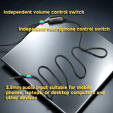H4 has wired headphones, PS4 gaming headphones, computer headphones, music headphones, online course and conference use, birthda