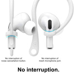 1-10pairs Silicone Lightweight Ear Hooks Wireless Headset Ear Hooks Anti-fall Bluetooth Earphone Holder for Airpods Pro3 Headset