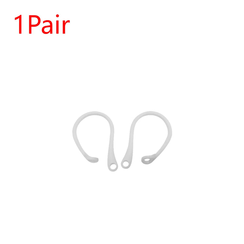 1-10pairs Silicone Lightweight Ear Hooks Wireless Headset Ear Hooks Anti-fall Bluetooth Earphone Holder for Airpods Pro3 Headset