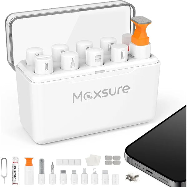 12 in 1 iPhone Cleaning Kit Airpods Cleaning Kit iPad Phone Charging Port Cleaner Repair Restore Tool Multi Cleaner Tool Kit fo
