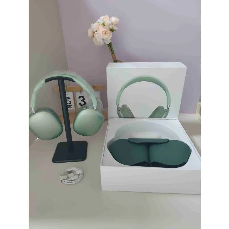 Headphones 2025 New Ins American Retro Style Wireless Bluetooth Headset Subwoofer Headset Mobile Phone Computer