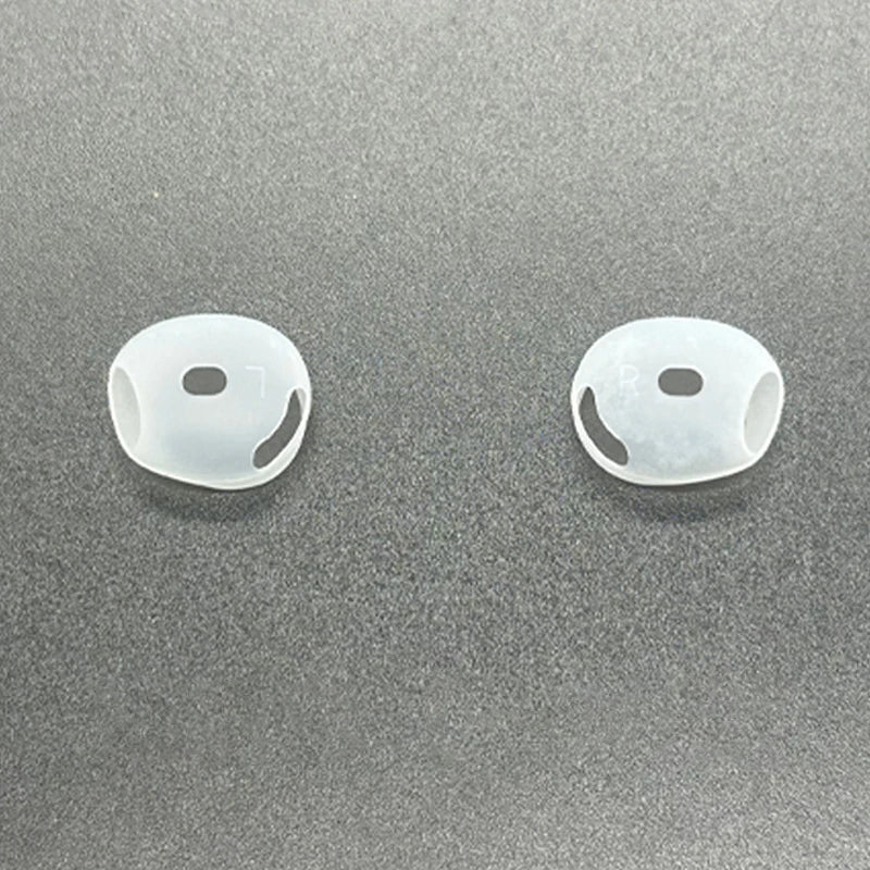 1Pair Silicone Ear Pads For Airpods 4 Case Wireless Earphones Protective Ear Caps Covers Airpods 4 Earpads Eartips