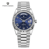 2025 New PAGANI DESIGN DD36 Rose Gold Luxury Men's Watches Mechanical Automatic Wrist Watch For Men AR Sapphire Mirror Man Gift