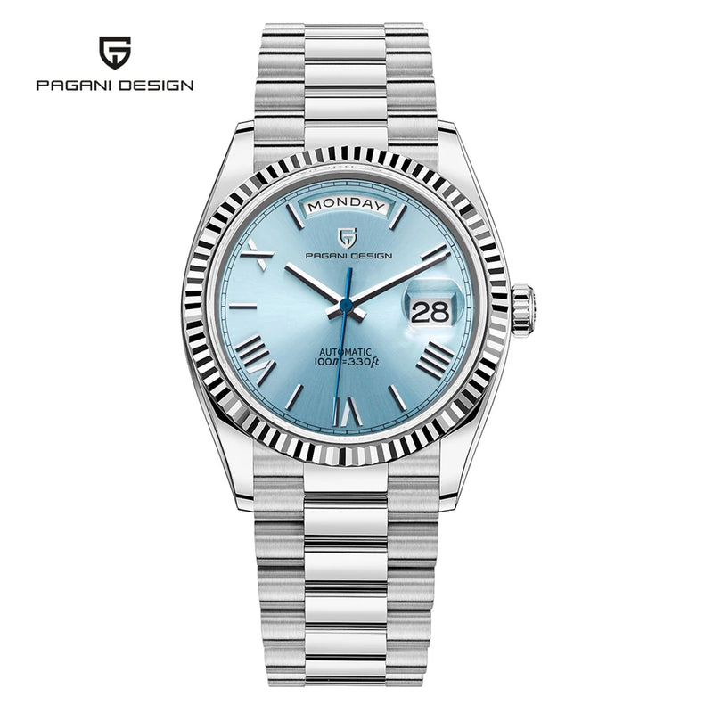 2025 New PAGANI DESIGN DD36 Rose Gold Luxury Men's Watches Mechanical Automatic Wrist Watch For Men AR Sapphire Mirror Man Gift