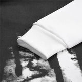Men s Oversized Hood Sweatshirt 3D Printed Long Sleeve Loose Hoodies with Kangaroo Pocket for Autumn Winter