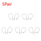 1-10pairs Silicone Lightweight Ear Hooks Wireless Headset Ear Hooks Anti-fall Bluetooth Earphone Holder for Airpods Pro3 Headset