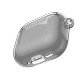 Soft TPU Shockproof Clear Case Cover for Apple AirPods 4 2024 with Carabiner and Anti Fall Protection