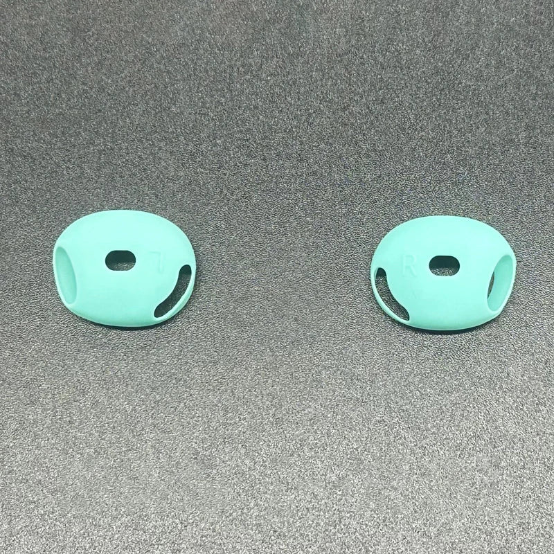 1Pair Silicone Ear Pads For Airpods 4 Case Wireless Earphones Protective Ear Caps Covers Airpods 4 Earpads Eartips