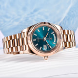 2025 New PAGANI DESIGN DD36 Rose Gold Luxury Men's Watches Mechanical Automatic Wrist Watch For Men AR Sapphire Mirror Man Gift