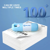 1/2/5/10PCs Unboxing Knife Thermal Paper Eraser Letter Opener Portable Box Cutter Thermal Paper Data Protection Tool Home Office