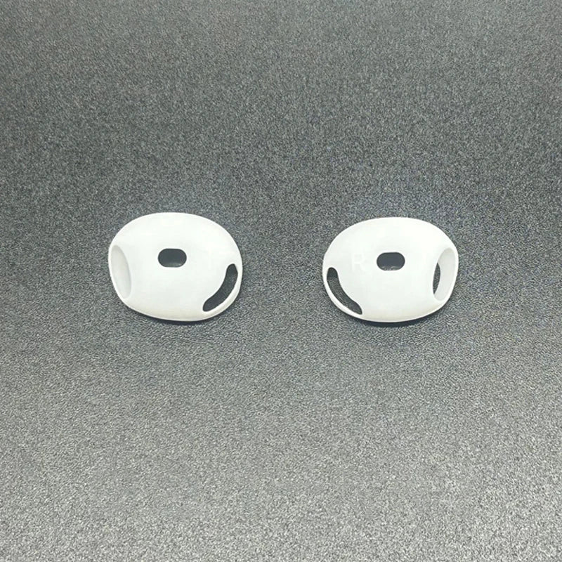 1Pair Silicone Ear Pads For Airpods 4 Case Wireless Earphones Protective Ear Caps Covers Airpods 4 Earpads Eartips