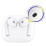 1Pair Silicone Ear Pads For Airpods 4 Case Wireless Earphones Protective Ear Caps Covers Airpods 4 Earpads Eartips