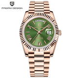 PAGANI DESIGN DD36 Gold Green V2 Men's Mechanical Watches Luxury Automatic Watch For Men 2024 New AR Sapphire glass Wrist watch
