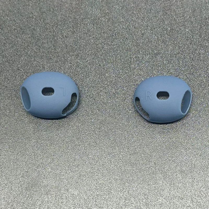 1Pair Silicone Ear Pads For Airpods 4 Case Wireless Earphones Protective Ear Caps Covers Airpods 4 Earpads Eartips