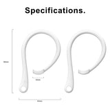 1-10pairs Silicone Lightweight Ear Hooks Wireless Headset Ear Hooks Anti-fall Bluetooth Earphone Holder for Airpods Pro3 Headset