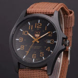 Outdoor Mens Date Stainless Steel Military Sports Analog Quartz Army Wrist Watch relogio masculino watch men часы мужские 2023