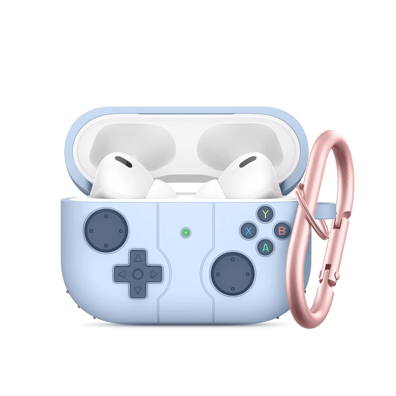 Controller Shaped Protective Cover Shell Replacements Accessories for Apple Airpods Pro 2/Pro Anti-fall Silicone Protective Case