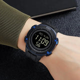 SKMEI Relojes Para Hombres Back Light Digital Sport Watch Mens Countdown Stopwatch Wristwatches 5Bar Waterproof Wrist Watch