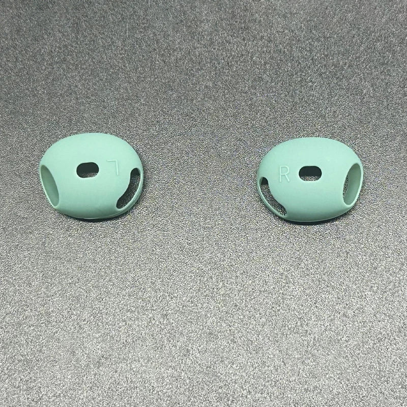 1Pair Silicone Ear Pads For Airpods 4 Case Wireless Earphones Protective Ear Caps Covers Airpods 4 Earpads Eartips