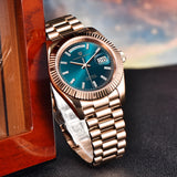 2025 New PAGANI DESIGN DD36 Rose Gold Luxury Men's Watches Mechanical Automatic Wrist Watch For Men AR Sapphire Mirror Man Gift
