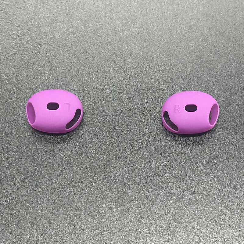 1Pair Silicone Ear Pads For Airpods 4 Case Wireless Earphones Protective Ear Caps Covers Airpods 4 Earpads Eartips