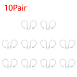 1-10pairs Silicone Lightweight Ear Hooks Wireless Headset Ear Hooks Anti-fall Bluetooth Earphone Holder for Airpods Pro3 Headset