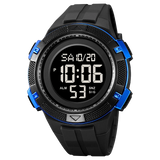 SKMEI Relojes Para Hombres Back Light Digital Sport Watch Mens Countdown Stopwatch Wristwatches 5Bar Waterproof Wrist Watch