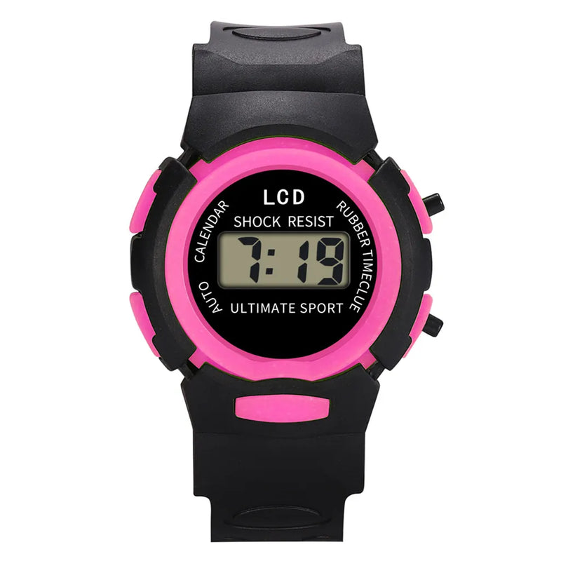 Children Girls Analog Digital Sport Led Electronic Waterproof Wrist Watch New Casual Bracele Watch Wristwatch Relojes Para NiñOs
