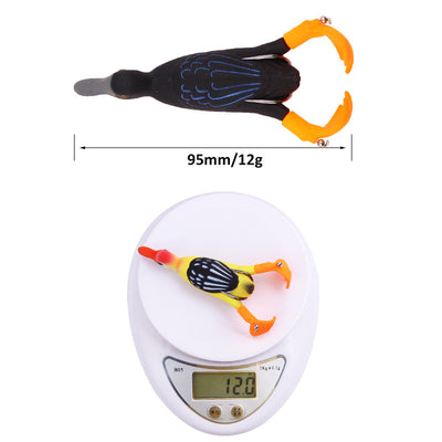 Lure Propeller Flippers Duck Floating Rotating Tractor