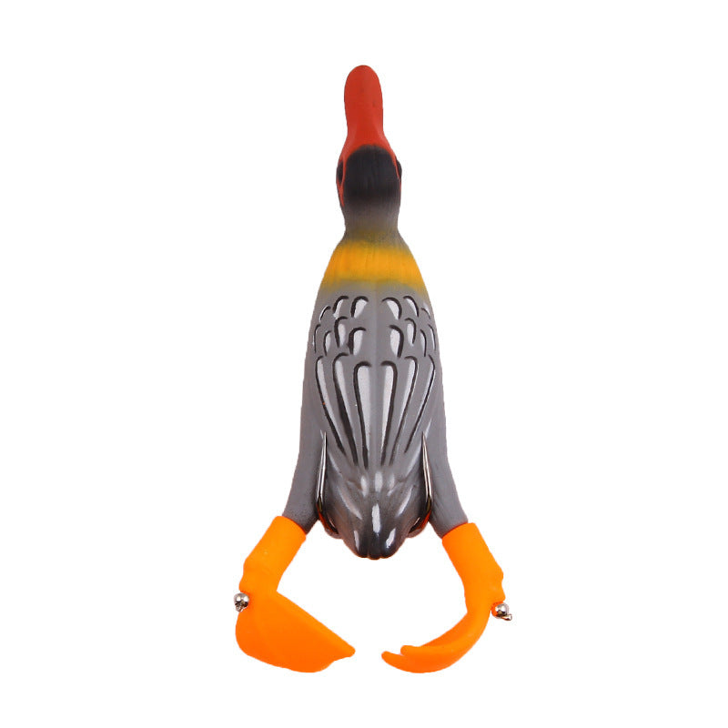 Lure Propeller Flippers Duck Floating Rotating Tractor