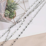 2Meters/78.74inch Golden Stainless Steel Lips Chains For Necklace Choker Bracelet Jewelry Making DIY Components Chain Accessories No Fade