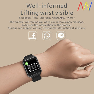 "Q9 Smart Watch Bluetooth Smartwatch with Step Counter"